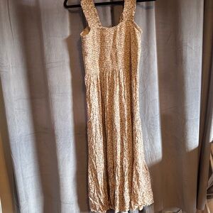 Aerie Floral Print Maxi Dress